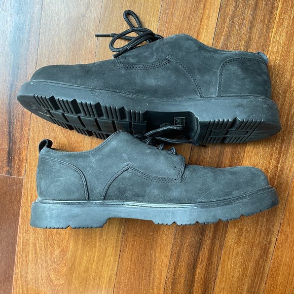 Timberland Waterproof Nubuck Oxfords Storm Black Mens Leather Shoe 10 main image 5